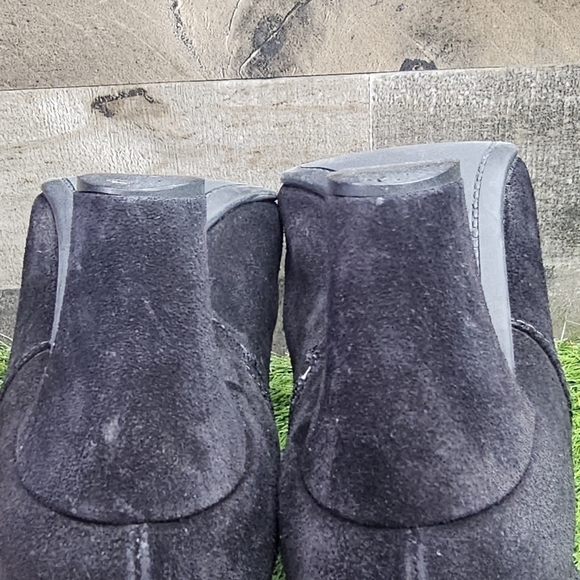 Prada Black Suede booties 38.5 - Picture 11 of 12